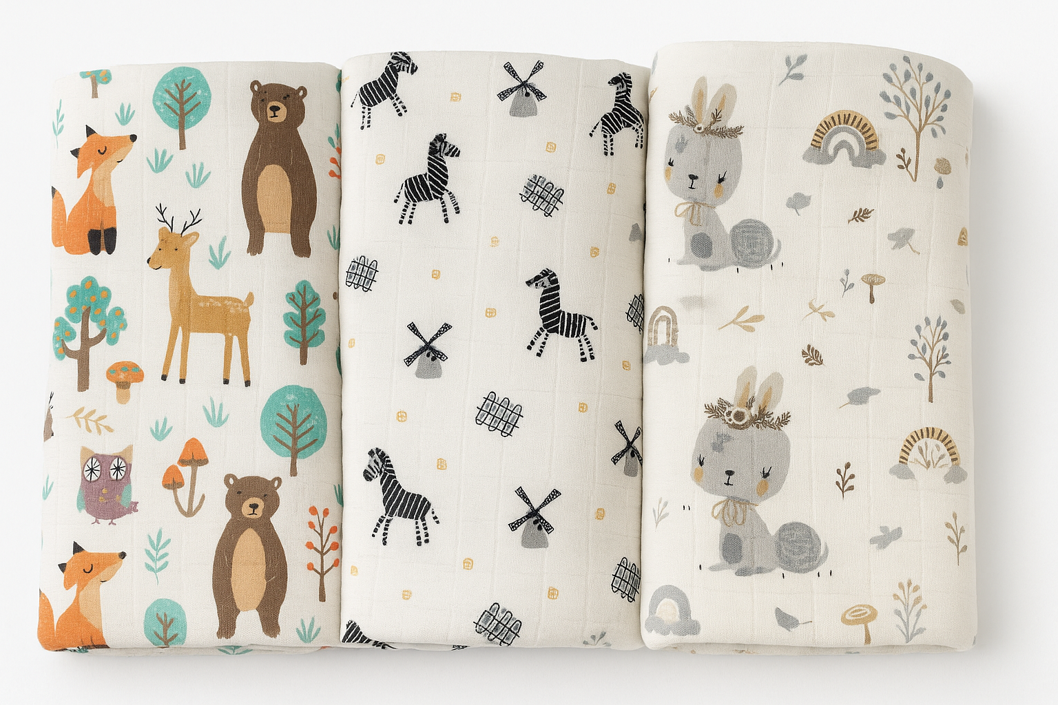 Mousseline Dieren doeken Xavi