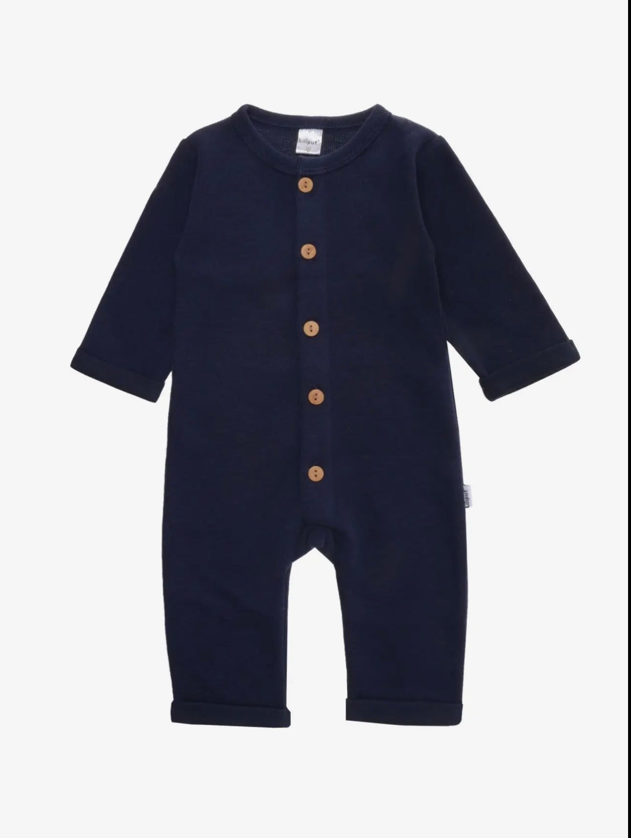 Ribgebreide jumpsuit