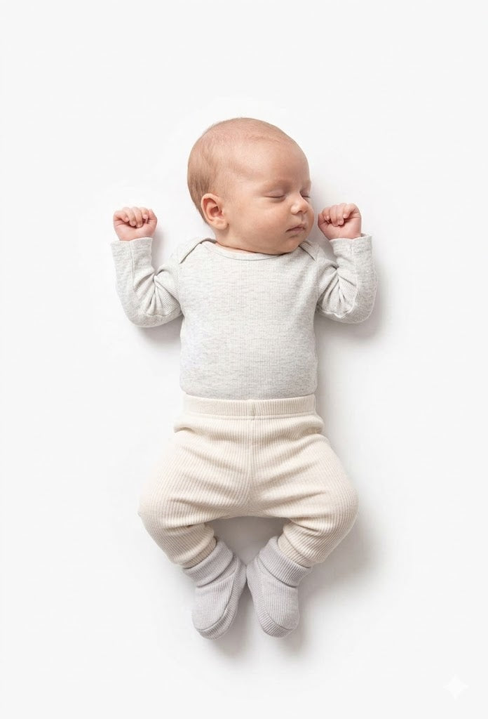 Babyslofjes Grijs Hidde